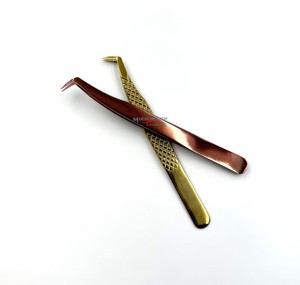 คีมหนีบขนตาเพิ่มวอลลุ่ม65องศาบูตเครื่องมือความงามปลายฝุ่นเพชร - Product Image 2