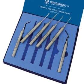 Juego dental de un solo extremo, herramientas de extracción Manual reutilizables de 6 piezas de acero inoxidable, instrumento dental de SurgiRight Instruments - Product Image 2