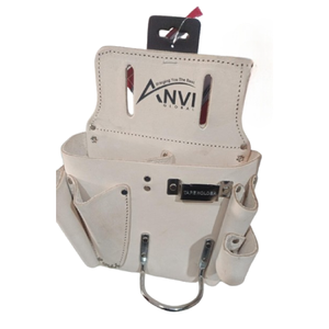 ANVI1002 Petite pochette de rangement pour outils de cloison sèche en cuir à 7 poches pour la construction avec emballage personnalisé - Product Image 2