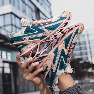 Bas à tricoter blanc baskets décontractées pour hommes bottes avec lacets marque de luxe hommes chaussures sport Loffers petit prix high-tech - Product Image 6