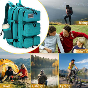 Mochila táctica personalizada OEM con logotipo de impresión bordado al aire libre senderismo Camping bolsa de viaje duradero de gran capacidad proveedor - Product Image 6