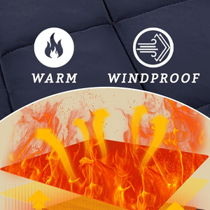 Vestes en duvet OEM gonflables personnalisées Manteaux d'extérieur pour hommes Veste d'hiver à capuche pour hommes - Product Image 5