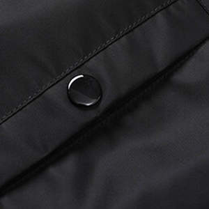 Chaqueta Bomber de Diseño Personalizado OEM para Hombre, Cuello Alto, Logotipo Frontal, Chaqueta de Invierno - Product Image 6