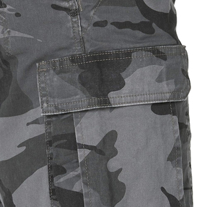 Ropa de calle personalizada para hombre, pantalones cortos de mezclilla de peso pesado, pantalones vaqueros con diamantes de imitación, pantalones cortos Vintage con cremallera, pantalones cortos de algodón 100% para hombre - Product Image 4