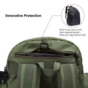 Kivotech กระเป๋าเป้สะพายหลังสำหรับผู้ชายออกแบบได้ตามต้องการทำมือในปากีสถานขายดีกระเป๋าซิปโพลีเอสเตอร์เดินป่ากลางแจ้ง - Product Image 5