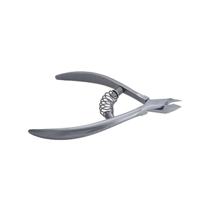 Coupe-ongles de haute qualité à finition mate, à joint de raccordement, à action à ressort, en acier inoxydable, pour la beauté des ongles - Product Image 4