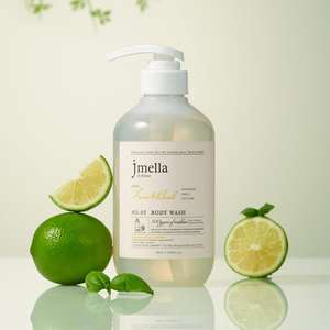 JMELLA EN FRANCIA LIME BASIL BODY WASH 500ml Gel de ducha refrescante con aroma a hierbas cítricas limpia suavemente - Product Image 5
