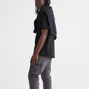 Vente en gros de pantalons de survêtement slim fit streetwear vierges pour hommes pantalons de jogging pour hommes joggings personnalisés - Product Image 3