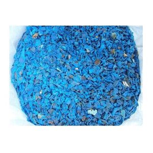 Precio a granel Reciclado HDPE Chatarra Regrind Blue Drums Plástico de desecho de polietileno Producto HDPE de alta calidad - Product Image 3