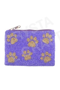 Monedero hecho a mano con cuentas de semillas para mujer, billetera personalizada de moda con hermoso monedero con cuentas de semillas para cócteles - Product Image 5
