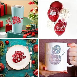 Hợp thời trang cao Số lượng ba chiều dập nóng cho cricut thủ công Mỹ nghệ Silhouette decal - Product Image 6