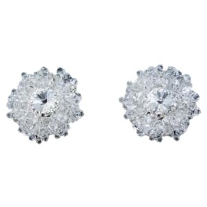 Pendientes de puño de moda de cristal hechos a mano de alta calidad italiana estilo nupcial de línea Kim - Product Image 1