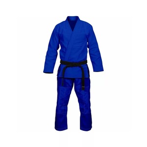 Logo personnalisé Brésilien Jiu Jitsu Gi Uniformes Ensemble Complet Veste Pantalon Ceinture OEM ODM Perle Armure Haute Qualité Coton Arts Martiaux - Product Image 2
