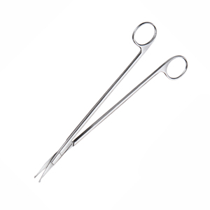 Ciseaux Debakey coudés à 45 degrés de 19cm personnalisés Instruments de microchirurgie en acier allemand Ciseaux Debakey manuels - Product Image 6