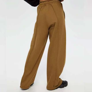 <b>Women</b> Winter Lace Flat Front Regular Fit Cozy Mid Waist Sweatpants Comfortable Lounge <b>Pants</b> Fashion Streetwear Trousers - Product Image 2