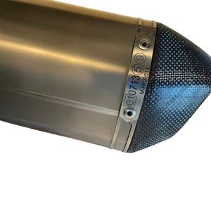 Système d'échappement complet Akrapovic M-HCR014 pour Yamaha <span class=keywords><strong>TMAX</strong></span> 500 & 530, adaptateur 51 mm, nouveau tuyau de silencieux en carbone - Product Image 4