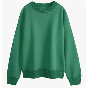 Sudaderas de Cuello Redondo para Mujer de Alta Calidad para Invierno, Secado Rápido, Personalizadas en la Parte Delantera, Transpirables, de Poliéster y Algodón - Product Image 1