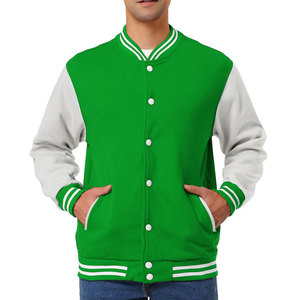 เสื้อแจ็คเก็ตแขนยาวของผู้ชายเสื้อแจ็คเก็ตฤดูหนาวแบบอักษรกำหนดเองขายส่ง - Product Image 1