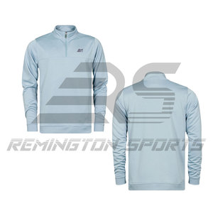 Nouveau Design demi-veste zippée coupe-vent demi-veste zippée haute qualité hommes Sport coupe-vent printemps demi-veste zippée pour hommes - Product Image 3