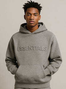 Sweat-shirt personnalisé en relief, écologique, pour hommes et femmes |   Pull en molleton de coton de qualité supérieure avec design en strass |   Streetwear OEM/ODM vierge - Product Image 5