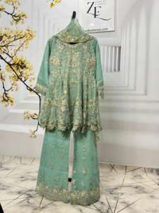 Vestido de mujer paquistaní Salwar Kameez, trajes elegantes para mujer, trajes étnicos, colección elegante, vestidos de mujer pakistaníes para ropa de fiesta - Product Image 6