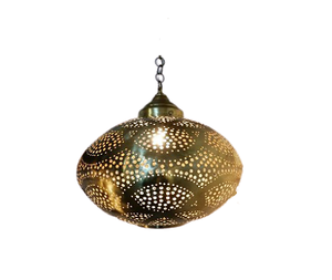 Metal And Glass Ramadan <b>Moroccan</b> <b>Lantern</b> Prime Quality Gold Color Hanging <b>Lantern</b> For Outdoor And Indoor Use - Product Image 3