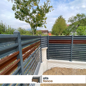 แผงรั้วไซต์ก่อสร้างกลางแจ้งทำจากกัลวาไนซ์ติดตั้งง่ายตัวเลือกสีฝุ่น4ft ความสูง - Product Image 6