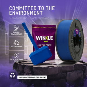 Filamento de Impresión 3D WINKLE Tough PLA 1.75mm 1kg, 4 Colores, Venta al por Mayor para FDM, Material Biodegradable Más Resistente, Fácil de Imprimir - Product Image 6