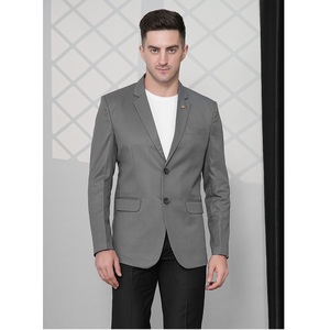 Blazer Gris Elegante para Hombre de la Mejor Calidad, Diseño Clásico con Tela Transpirable para Uso Diario, Disponible a un Precio Accesible - Product Image 3