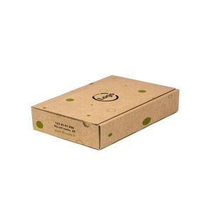 กล่องวัสดุรีไซเคิลแบบแข็ง FRANK 25.5x30x5 ซม.-กล่องใส่ขนมแบบปรับแต่งได้ - Product Image 6