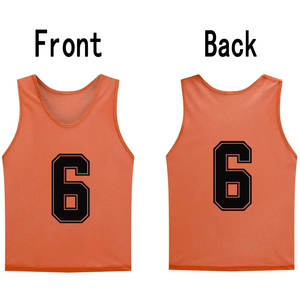 Soccer Jersey Sports Wear <b>Training</b> Bibs Mesh Breathable Lightweight <b>Vest</b> For <b>Football</b> Soccer Practice Games Wear <b>Training</b> Bibs - Product Image 6