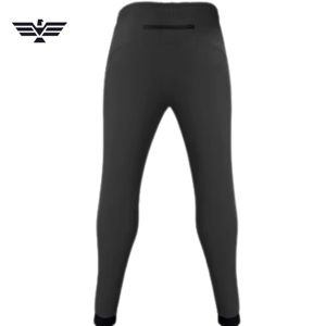 Pantalon de gymnastique unisexe extensible à taille élastique et séchage rapide pour les squats et la course à pied Leggings cardio coupe régulière printemps - Product Image 4