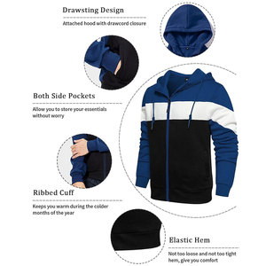 Custom 100% Cotton Solid Digital Printing No <b>String</b> Hoodie <b>Light</b> Weight High Quality Streetwear for Winter Street Style - Product Image 5