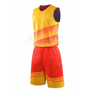 Ensemble d'uniformes de basketball sur mesure, respirant, grande taille, durable, maillot et short pour les clubs sportifs et les joueurs - Product Image 2