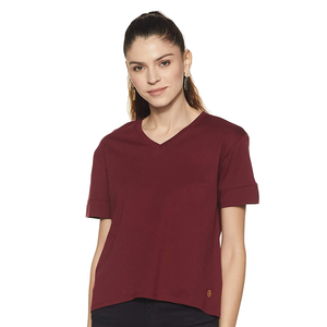 T-shirt à manches courtes col rond personnalisé pour femmes impression de haute qualité tricoté écologique grande taille décontracté respirant mince - Product Image 1