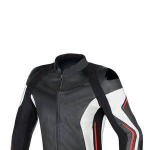Vêtements de course Veste en cuir de moto à manches longues Meilleure qualité Vestes de moto élégantes et respirantes - Product Image 4