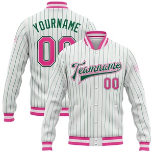 Direct Industry Wholesale Casual Winter Custom <b>Gold</b> Navy Milwaukee Wisconsin City Edition 3D Full-Snap Varsity Letterman Jacket - Product Image 5
