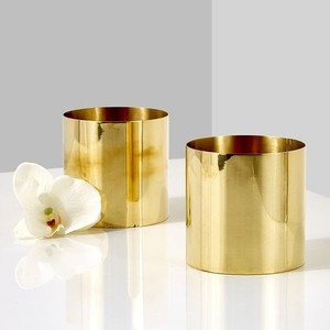 Maceta de calidad superior chapada en oro, decoración del hogar, nuevo diseño, esquinas del hogar, uso de molde, maceta de flores - Product Image 3