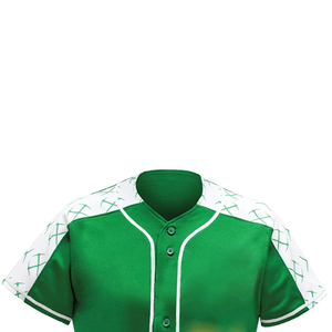 Ensemble de vêtements de sport unisexe de haute qualité logo personnalisé imprimé maillot de baseball nouveau style respirant - Product Image 6