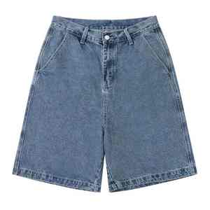 กางเกงขาสั้นผ้ายีนส์กางเกงขาสั้นทรงคาร์โก้สำหรับผู้ชายสไตล์ฤดูร้อนสไตล์สตรีทแวร์ - Product Image 1