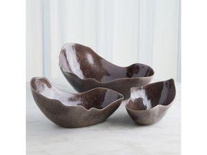 Prix de gros pour bol de service en corne de buffle naturelle formée à la main outils de salade artisanaux anciens pour des espaces de vie lents conscients - Product Image 3