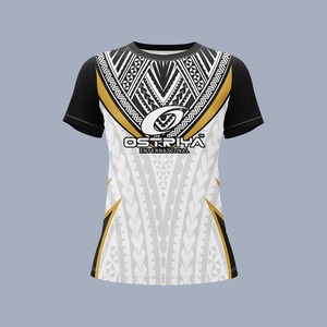 Camisetas de Estilo Casual Urbano para Mujer, Diseño Tribal, Cuello Redondo, Manga Corta, Secado Rápido, Corte Regular - Product Image 4