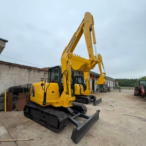 Excavadora Komatsu PC56 Usada Original con Sistema de Motor Estable, Excavadora Mini Komatsu PC55MR PC56-7 de Segunda Mano Lista para Enviar - Product Image 1