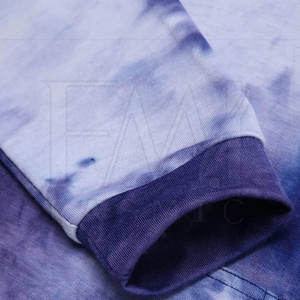 Sudadera con capucha Tie Dye con diseño de Pekín para hombre, ropa de invierno cómoda con patrón sólido, 100% de algodón personalizable en todos los tamaños - Product Image 3