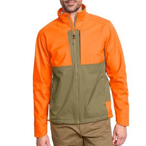 Custom Men's High Quality Softshell Long Zipper Outdoor Jacket Winter Waterproof Windproof Breathable Plus Size Solid 2026 - Product Image 1