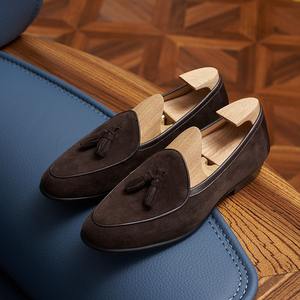 Waterproof Cow Leather Business Shoes with Anti Odor Technology and Wear Resistant Heel Work Shoes for Men Formal Shoes - Product Image 1