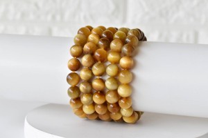ขายส่งกำไลข้อมือลูกปัดหินตาเสือสีเหลืองขนาด 8 มม. สำหรับการทำสมาธิและเครื่องประดับ - Product Image 2