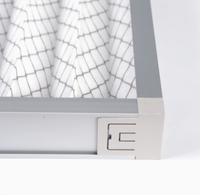 Nouveau filtre purificateur d'air en acier inoxydable haute température pour hotte aspirante commerciale, efficacité de 89 %, garantie non disponible