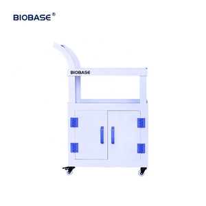 Biobase รถเข็นสแตนเลสสองชั้นชั้นวางสแตนเลสรถเข็นรักษาอุปกรณ์ทางการแพทย์ - Product Image 2