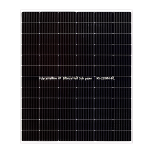 Panel Solar Policristalino HJT Bifacial de Media Celda NS-220MH-80 - Product Image 2